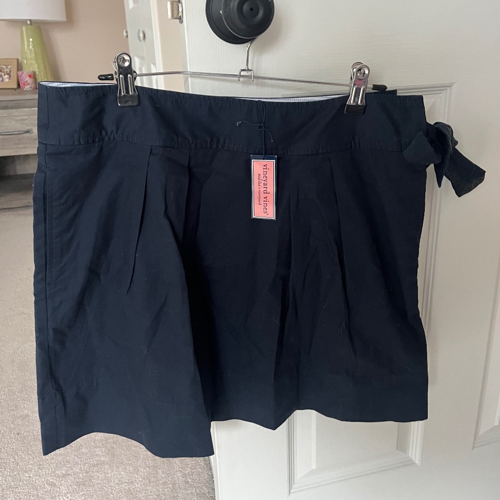 Vineyard Vines Navy Skirt